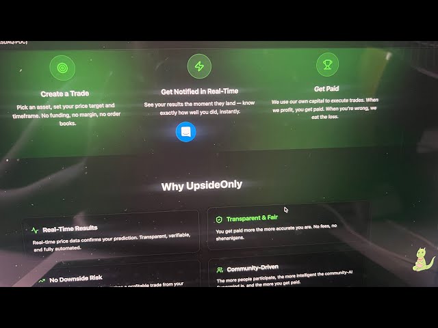 Get Paid to Train Ai Via Trading For Free || How to Use UpsideOnly Trading to Train AI & Get PAID