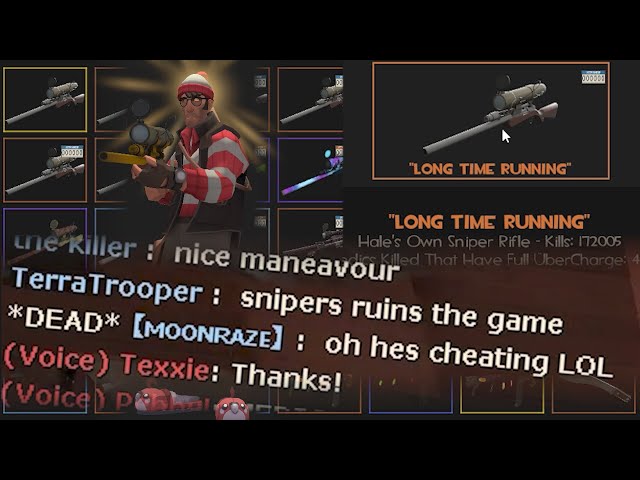 TF2: I Played 2700 HOURS of SNIPER and this happened...