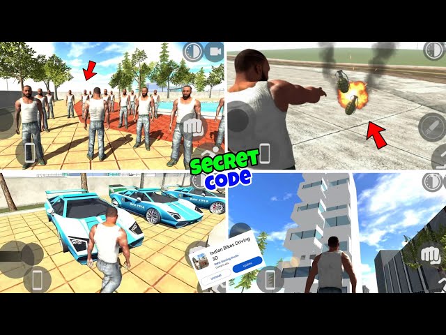 NEW UPDATE ALL SECRET 100+CHEAT CODE INDIAN BIKE DRIVING 3D NEW UPDATE 2026 