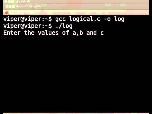 Logical Operators - English
