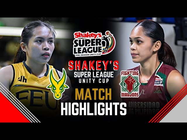 FEU VS UP QUARTERFINALS | Full Game Highlights | Shakey's Super League Pre-season Unity Cup 2025