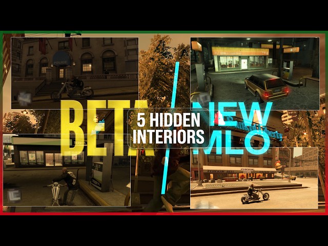 The Restored Liberty City Beta Interiors & Fan Map Expansions
