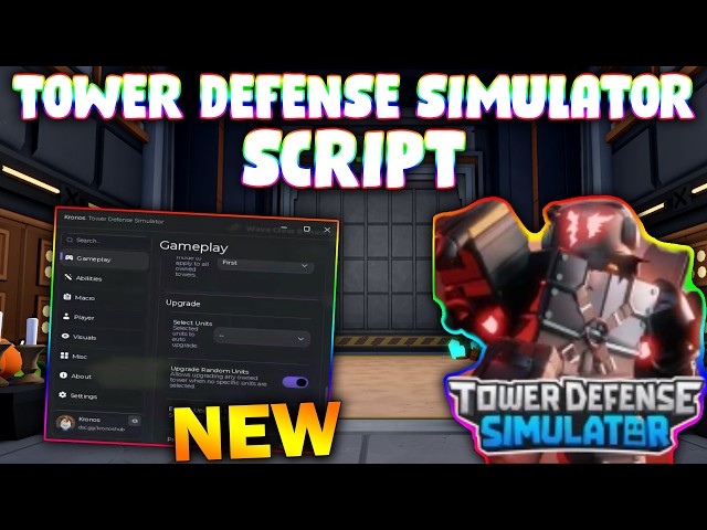*NEW* Tower Defense Simulator Script (PASTEBIN 2026) (AUTOFARM, AUTO UPGRADE, AUTO SKIP WAVE)