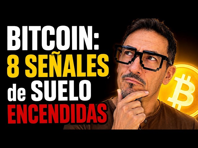 BITCOIN: 8 SEÑALES de SUELO ENCENDIDAS ⚠️ y VANECK dice que NO compres