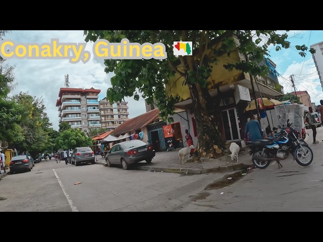Conakry, Guinea, City walking tour