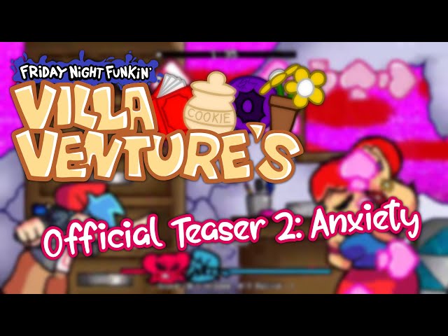 Friday Night Funkin': Villa Venture's OFFICIAL TEASER | Anxiety
