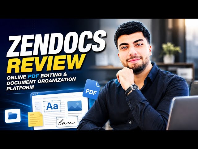 📝 Zendocs Review | Online PDF Editing & Document Organization Platform
