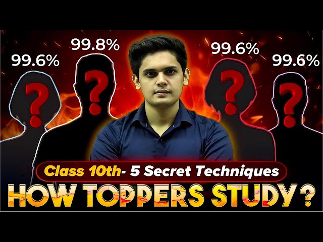 5 Steps to Become Topper in Class 10th🔥| Topper’s Exclusive Interview| Prashant Kirad