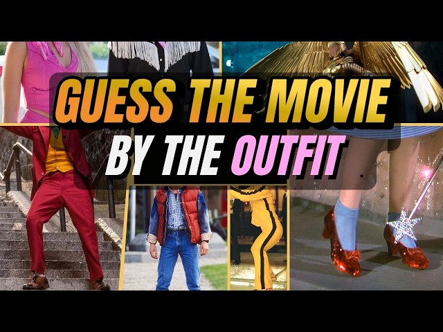 Guess The Movie By The Costume and Outfits | 50 Movie Quiz