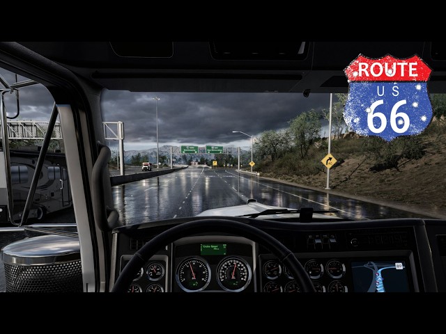[ATS2 1.58] Relaxing Route 66 Drive – Ultra Graphics