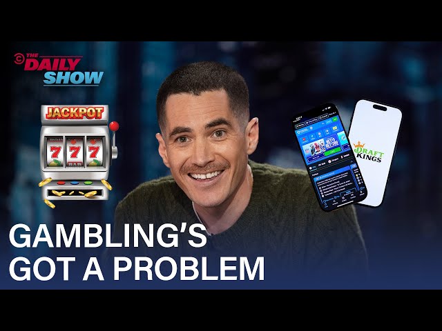American Men Have a Sports Betting Problem & Trump Is Taking His Cut | The Daily Show