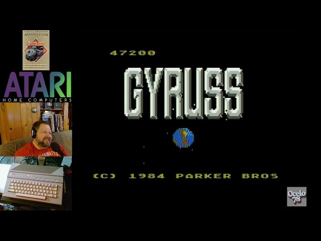 Gyruss - Atari 8-bit Home Computers - 196350 points