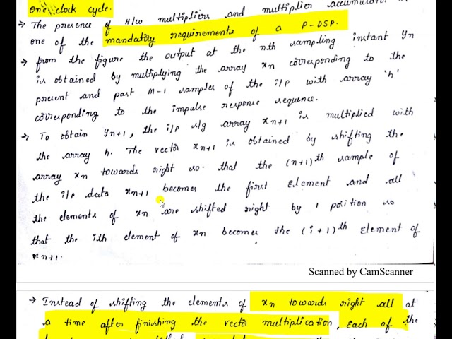UNIT-6 INTRODUCTION TO DSP PROCESSORS (PART-1)