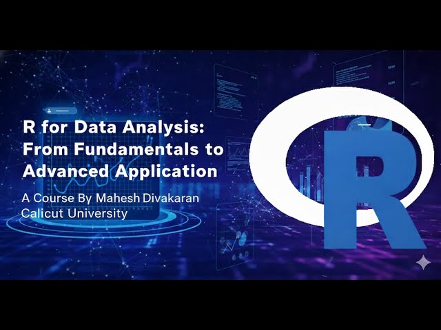 Statistical Analysis using R - 1
