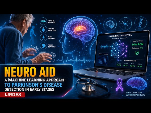 Neuro Aid 🧠: A Machine Learning Approach To Parkinson's Disease Detection In Early Stages | IJRDES