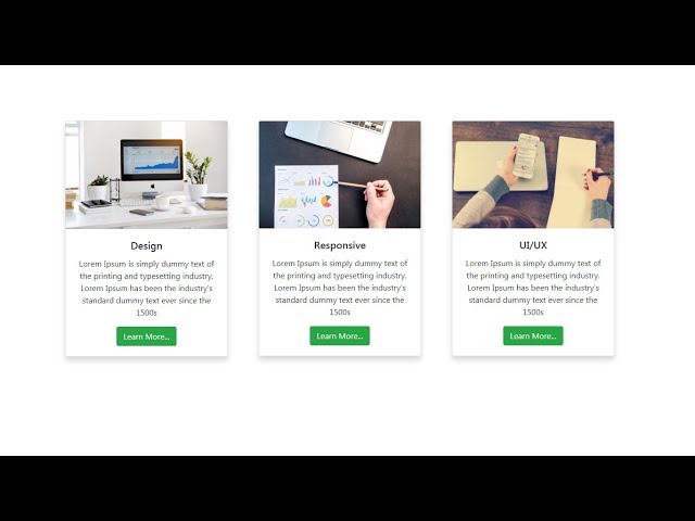 Bootstrap Card Image Zoom in Zoom out Effect - Must Watch