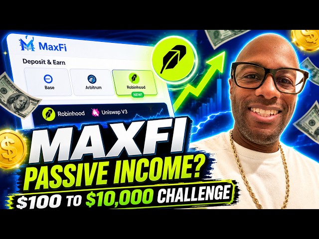 $100 to $10,000 with MaxFi?! My Passive Income Challenge Begins Soon! #maxfi #crypto #defi #passive
