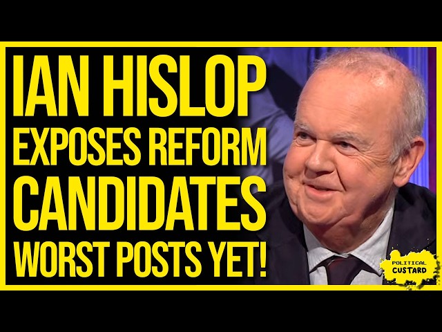 Ian Hislop EXPOSES Reform's By-election Candidate Robert Kenyon's WORST Social Media Posts Yet!