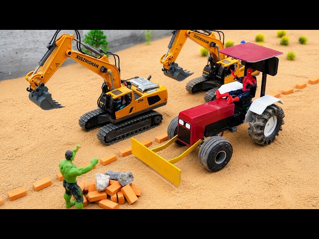 mini tractor wala video | diy tractor construction machine science project #1
