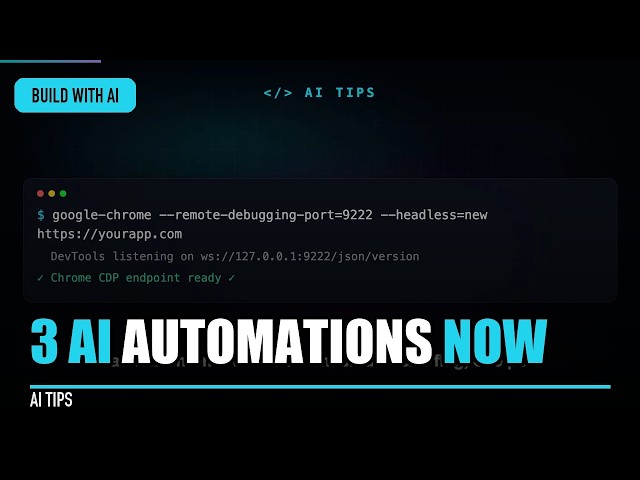 3 AI Automations That Run Your Business 24/7 (Full Guide) 🤖