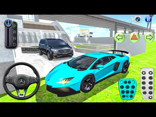 New Mercedes Benz V Class Luxury car Stuck in Ocean Villa - 3D Driving Class - Android Car Games