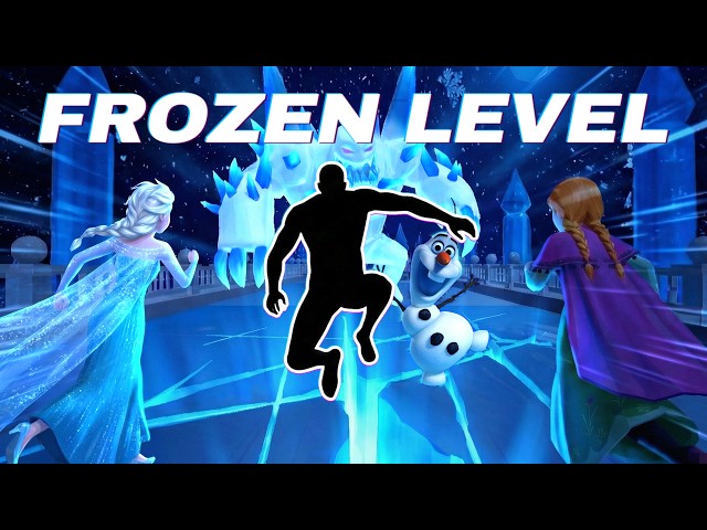 FROZEN ESCAPE RUN! ❄️👸 Immersive Interactive Warm Up | Viral Interactive Game