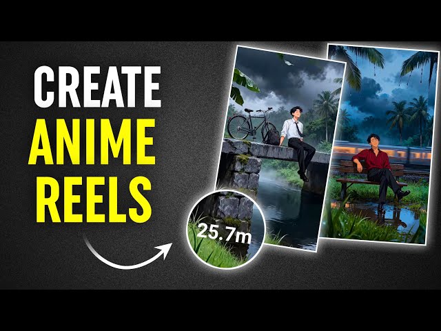 Create Relaxing Anime Reels Video For Free | Instagram Anime Reels Video Kaise Banaye