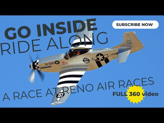 Go inside a Reno Sports class RACER, in 360, use your cursor to look around. Part 1 start/ takeoff