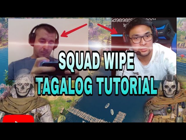 How to squad wipe tagalog tutorial tips and tricks in CALL OF DUTY MOBILE
