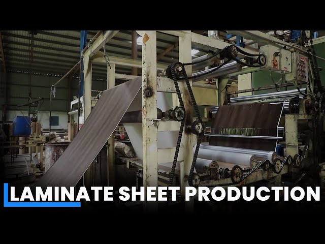 Production Process Laminate Sheets | Laminate Sheet Factory | Manufacturing of Laminate Sheet