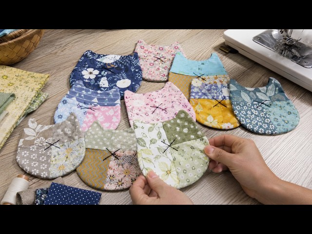 🧵 Using up leftover fabric from sewing / Sewing project for beginners