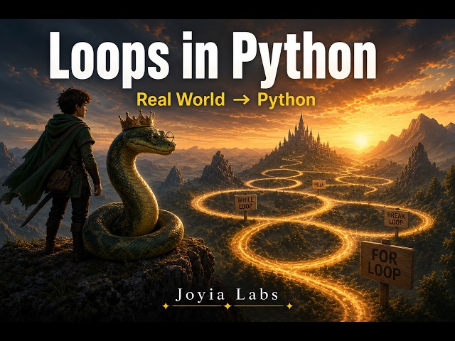 Loop in Python | Kingdom Python | Joyia Labs