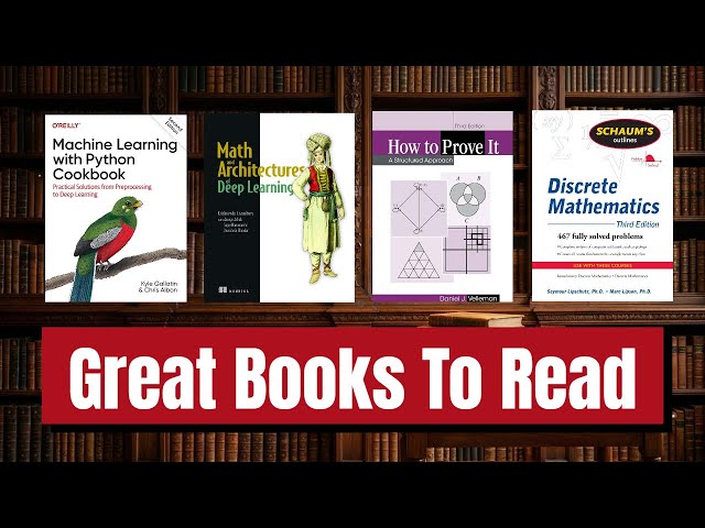 Looking at Some Machine Learning and Math Books