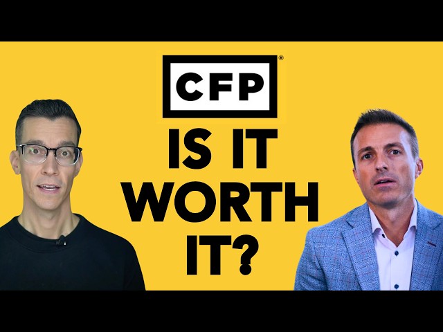 ¿Vale la pena la certificación CFP?