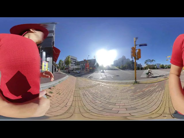 360VR]  time lapse 50sec  1sec to 1frame