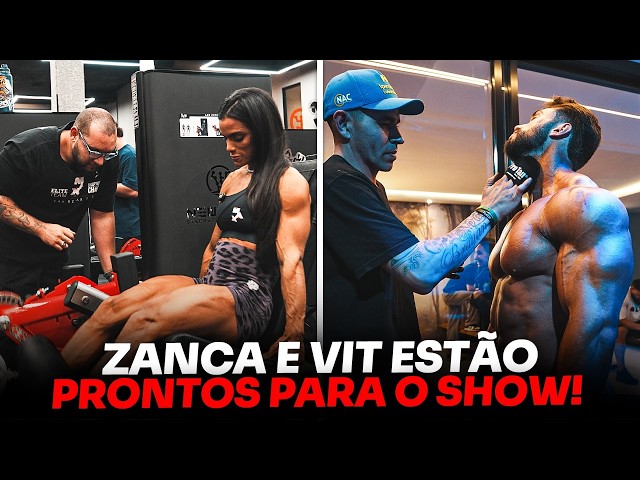 ZANCA AND VIT LOOK INCREDIBLE 1 DAY UNTIL THE SHOW!
