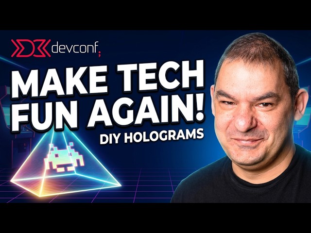 Allan Pead: Holograms, man. Holograms!! [DevConf 2026]