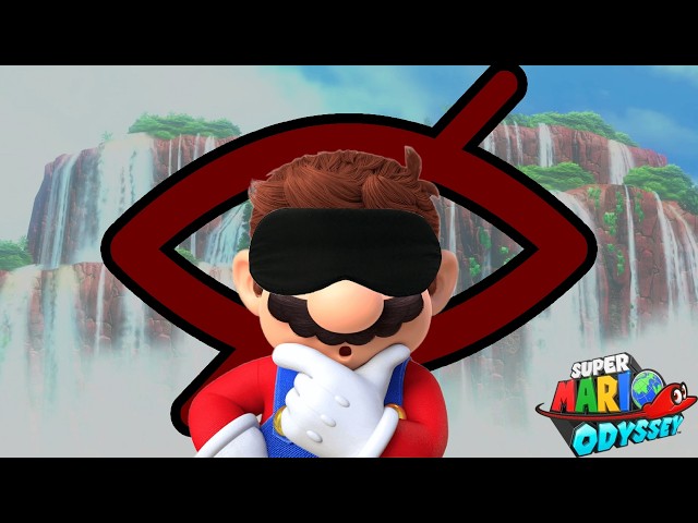 Mario Odyssey But I'm BLIND