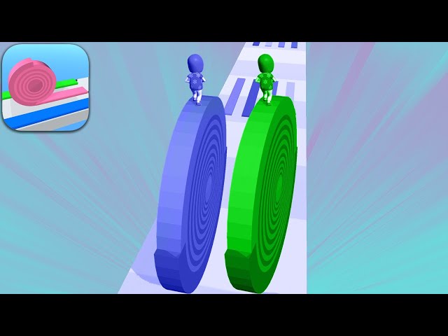 LAYERS ROLL All Levels Gameplay iOS (Level 34)
