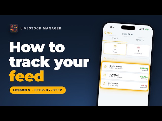 How to Track Your Feed in Livestock Manager | Feed Inventory Tutorial