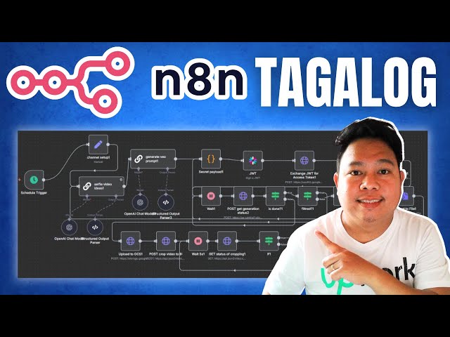 n8n Tutorial Tagalog for Beginners 2026 | Start AI Automation NOW!