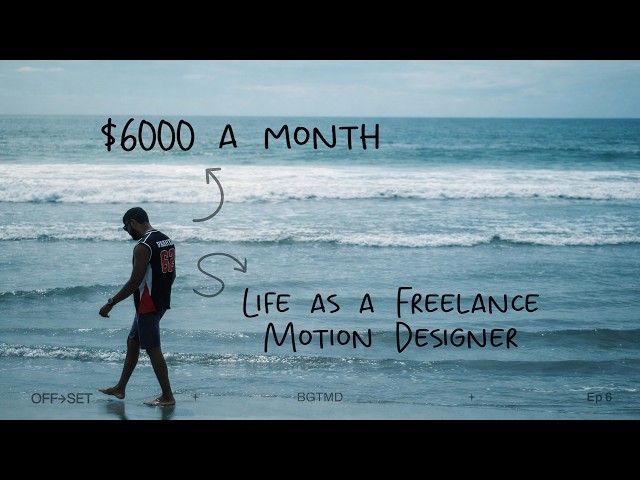 How to Start Freelancing as a Motion Designer | Beginner's Guide to Motion Design | Episode 5