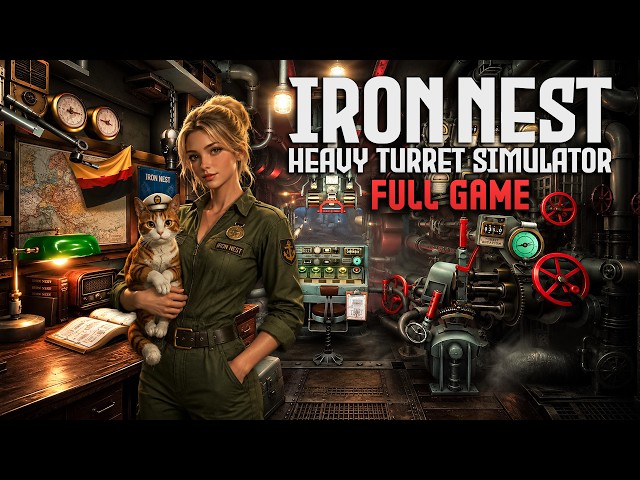 Iron Nest - Heavy Turret Simulator | Full Game | No Commentary