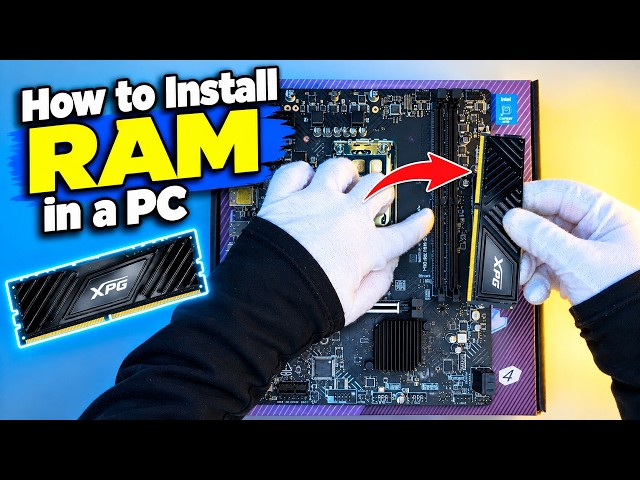 How to Install RAM in a PC – Easy Step-by-Step Guide