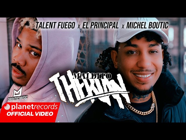 TALENT FUEGO ❌ EL PRINCIPAL ❌ MICHEL BOUTIC - MALDITO THERIAN  🦌 (Official Video by NAN) #Repaton