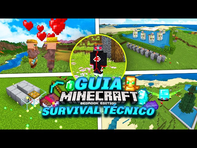 How to START a TECHNICAL SURVIVAL game in MINECRAFT BEDROCK in 2026!✌