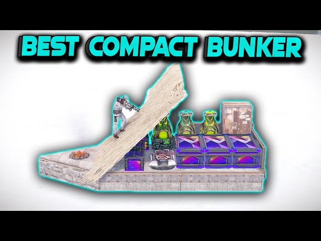 BEST COMPACT BUNKER In Rust | Rust Building Tutorial 2023