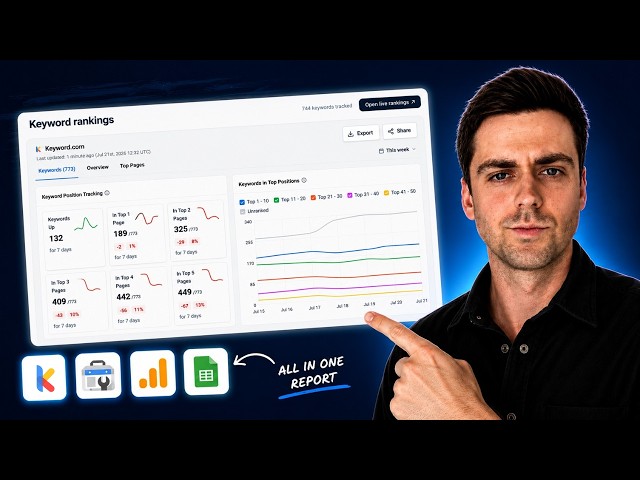 How to Build an SEO Report in Under 10 Minutes 🤯 (Claude AI Tutorial)