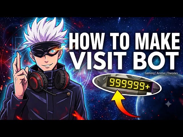 HOW TO MAKE VISIT BOT OF FREE FIRE | KHUD KA VISIT BOT KAISE BANAYE UNLIMITED VISIT TRICK 2026!