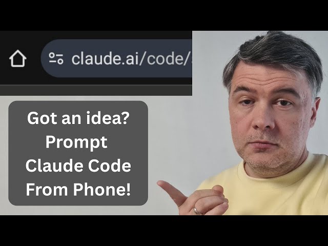 How I Use Claude Code Web on My Phone (For Small Changes)
